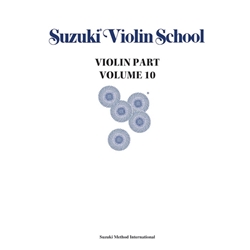 Suzuki Violin School, Volume 10 [Violin] Book