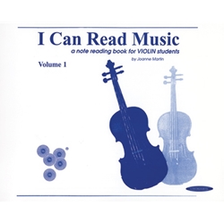 I Can Read Music, Volume 1 [Violin] Book