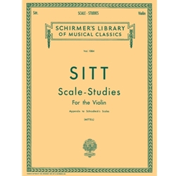 Scale Studies for Violin, Appendix to Schradieck Scales - Schirmer Library of Classics Volume 1084 Violin Method Violin