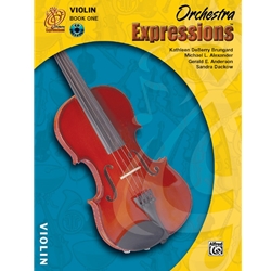 Orchestra Expressions , Book One: Student Edition [Violin] Book & Online Audio