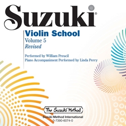 Suzuki Violin School 5 CD Revised Method