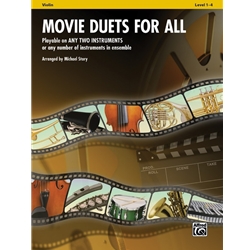 Movie Duets for All [Violin] Book