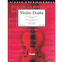 Violinissimo Violin Duets 30 Duets From 4 Centuries