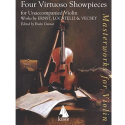 Four Virtuoso Showpieces for Unaccompanied Violin